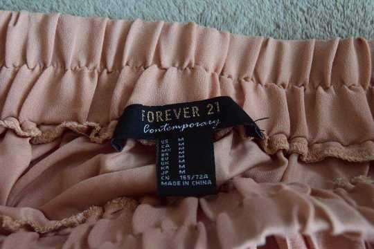 Forever 21 Long Peach Skirt