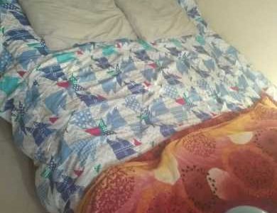 Bed coat with mattress for sale