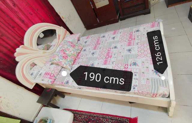Queen size Bed with Medicated Mattress