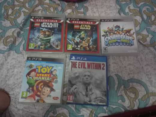 PS4 and PS3 Games. (Offer: 20AED)
