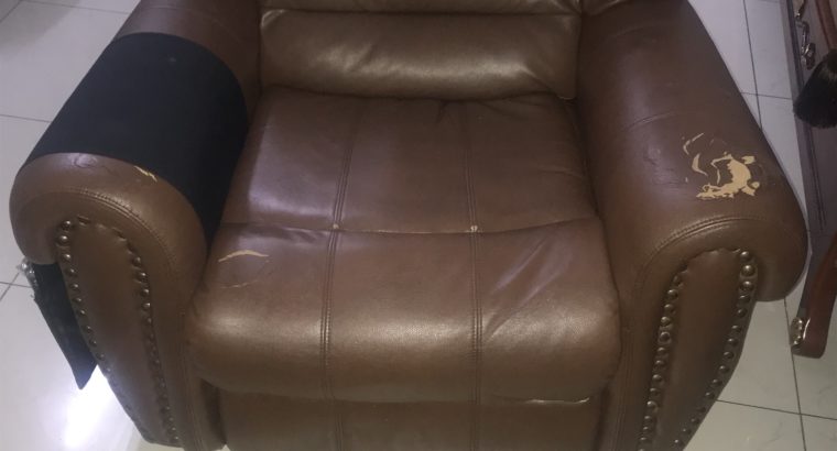 reclining sofa chocolate brown