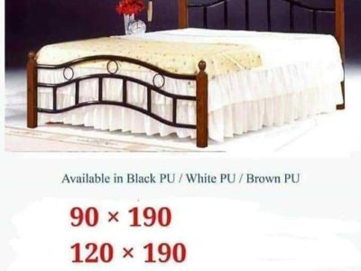 Brand  new bed available duble and single size wooden steel PM whtsap 0559634464