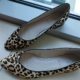 Lazzarini Leopard Print Shoes  size 39