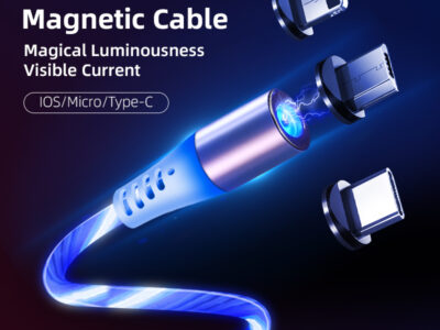 3 in 1 Magnetic Charging USB Cable For Android, Ty