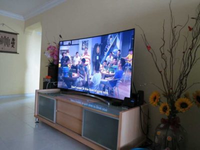 brand new Samsung HD ultra smart 3d tv