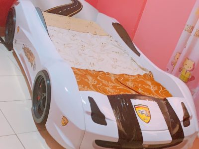 CAR BED FOR KIDS WITH MATTRESS