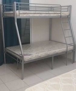 Brand new bunk bed down duble up single with 2 metres PM whatsapp