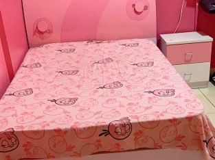 BEDROOM SET FOR CHILDREN – BED CUPBOARD STUDYTABLE