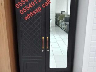 new model cabnet with big mirror 2 dor PM whtsap 0559634464and call same number black clr