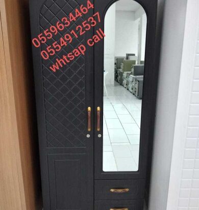 new model cabnet with big mirror 2 dor PM whtsap 0559634464and call same number black clr