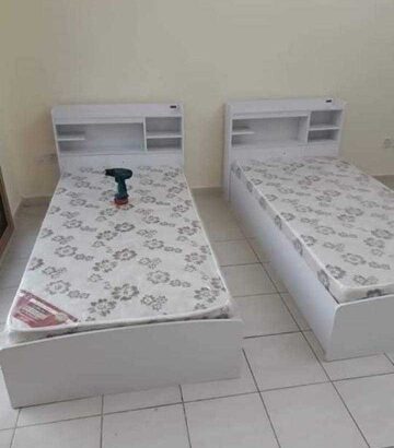 brand new single bed wood made in Thailand PM whtsap 0559634464and call same number