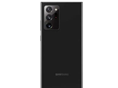 Galaxy note 20 Ultra 5G black
