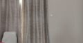 Long grey Curtain with Rod