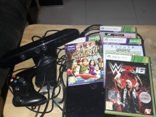 Xbox 360 500GB with 4 games and everything