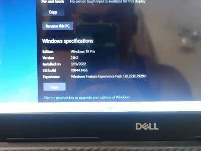 Dell i5 with amd graphics